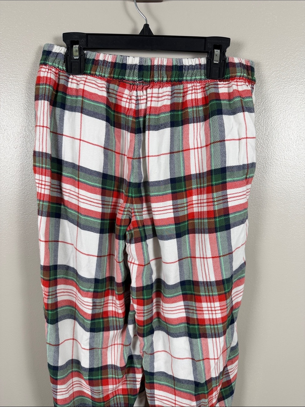Aerie Plaid Flannel Lounge Pants in Red, Green & White XS Short - Picture 5 of 6